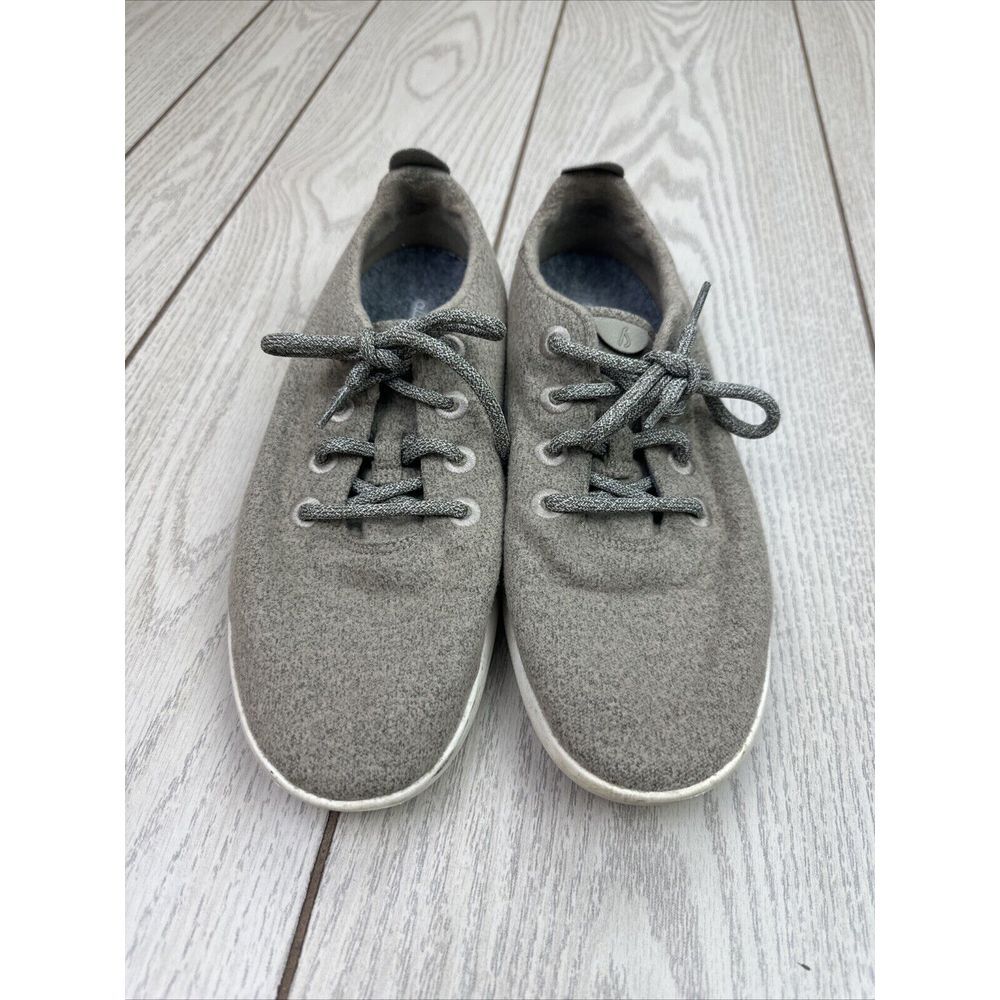 Allbirds Mens Wool Runners 0094 Green Lace Up Low Top Sneaker Shoes Size 9 - Picture 2 of 10